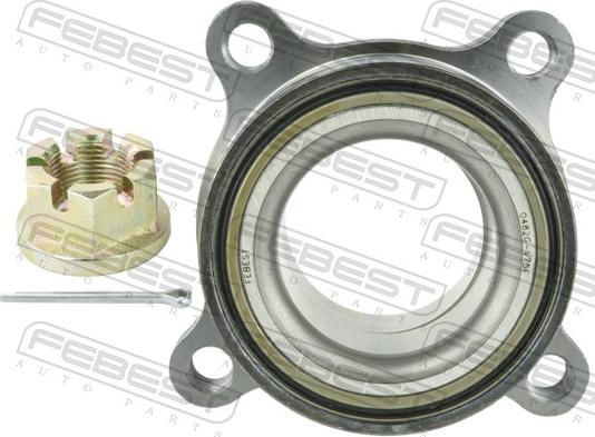 Febest 0482G-V75F - Маточина колеса autocars.com.ua