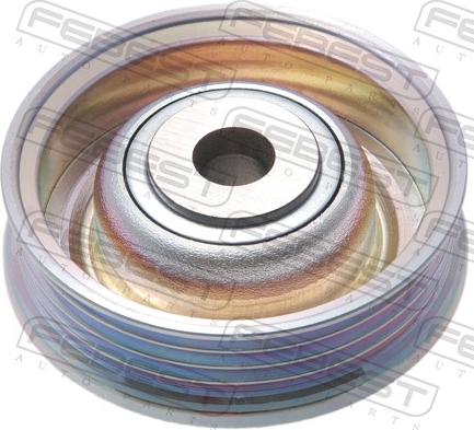 Febest 0487-DE3A - Паразитний / провідний ролик, поліклиновий ремінь autocars.com.ua