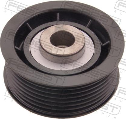 Febest 0488-V75 - Паразитний / провідний ролик, поліклиновий ремінь autocars.com.ua