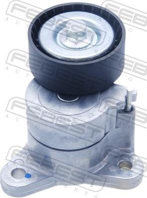 Febest 0490-CW5W - Натягувач ременя, клинові зуб. autocars.com.ua