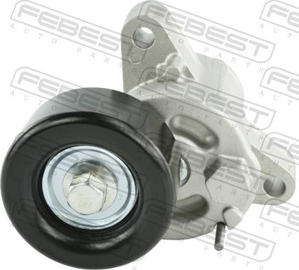 Febest 0490-CX6A - Натягувач ременя, клинові зуб. autocars.com.ua
