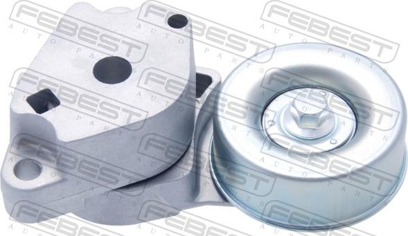 Febest 0490-KB4T - Натягувач ременя, клинові зуб. autocars.com.ua