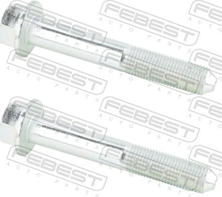 Febest 0498-002-PCS2 - Болт кріплення, важіль autocars.com.ua