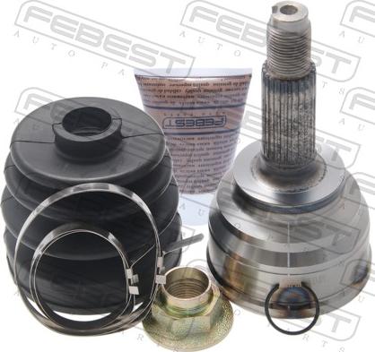 Febest 0510-001 - Шарнірний комплект, ШРУС, приводний вал autocars.com.ua