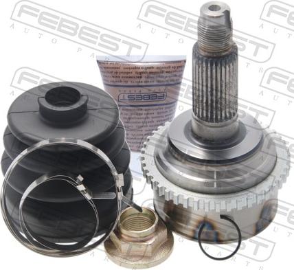 Febest 0510-044A44 - Шарнірний комплект, ШРУС, приводний вал autocars.com.ua