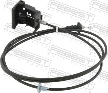 Febest 05101-BK - Тросик замка капота autocars.com.ua