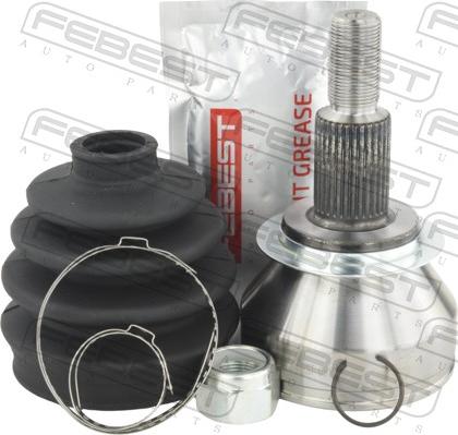 Febest 0510-TC - Шарнірний комплект, ШРУС, приводний вал autocars.com.ua