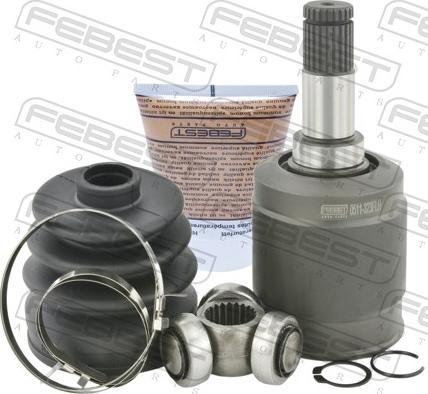 Febest 0511-323FLH - Шарнірний комплект, ШРУС, приводний вал autocars.com.ua