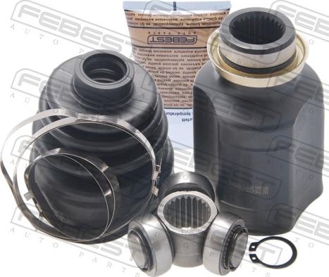 Febest 0511-323FRH - Шарнірний комплект, ШРУС, приводний вал autocars.com.ua