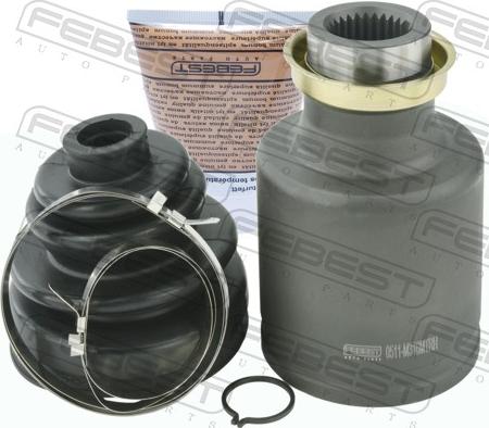Febest 0511-M316MTRH - Шарнірний комплект, ШРУС, приводний вал autocars.com.ua