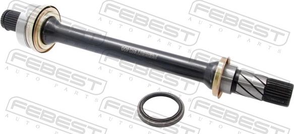 Febest 0512-6GG - Приводний вал autocars.com.ua