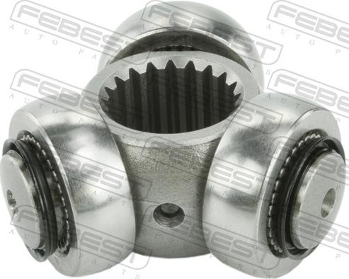 Febest 0516-DY3WAT - Муфта з шипами, приводний вал autocars.com.ua