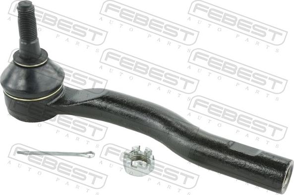 Febest 0521-GJLH - Наконечник рульової тяги, кульовий шарнір autocars.com.ua