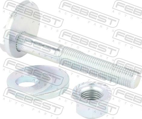 Febest 0529-002-KIT - Болт регулювання розвалу коліс autocars.com.ua