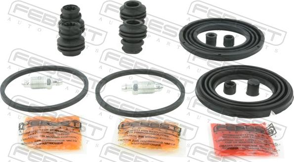 Febest 0575-CX5F - Ремкомплект, гальмівний супорт autocars.com.ua