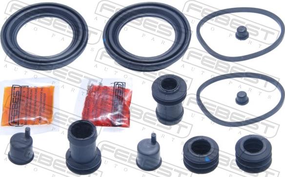 Febest 0575-GFF - Ремкомплект, гальмівний супорт autocars.com.ua