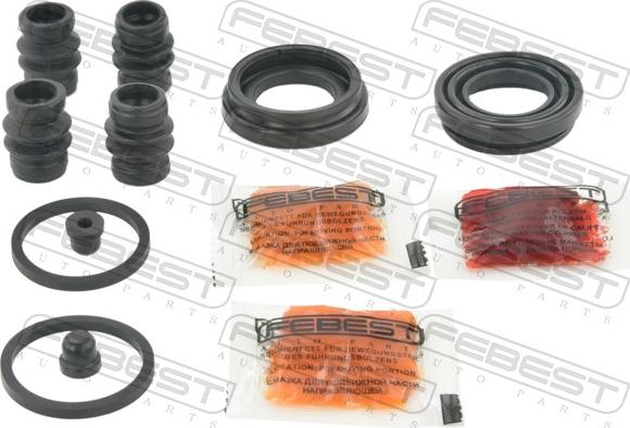 Febest 0575-MZ6GGR - Ремкомплект, гальмівний супорт autocars.com.ua