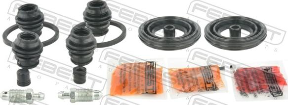 Febest 0575-MZ6GJR - Ремкомплект, гальмівний супорт autocars.com.ua