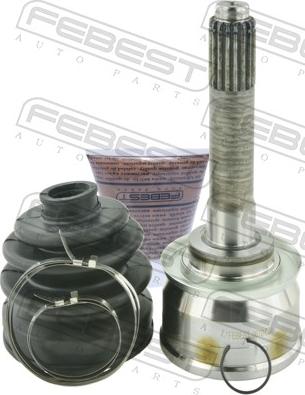 Febest 0610-004 - Шарнірний комплект, ШРУС, приводний вал autocars.com.ua