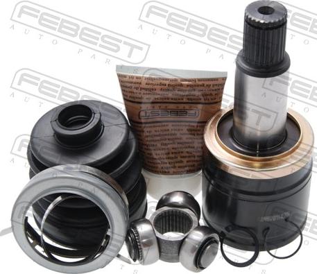 Febest 0711-XL7RH - Шарнірний комплект, ШРУС, приводний вал autocars.com.ua