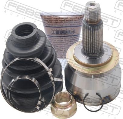 Febest 0810-B13MT - Шарнірний комплект, ШРУС, приводний вал autocars.com.ua