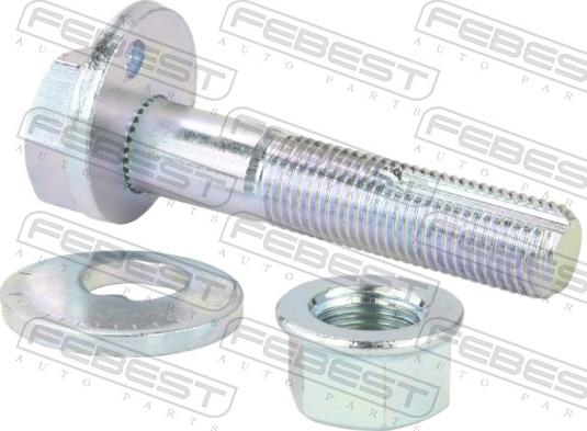 Febest 0829-002-KIT - Болт регулювання розвалу коліс autocars.com.ua