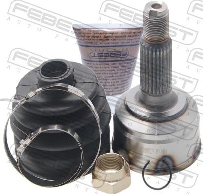 Febest 0910-014 - Шарнірний комплект, ШРУС, приводний вал autocars.com.ua