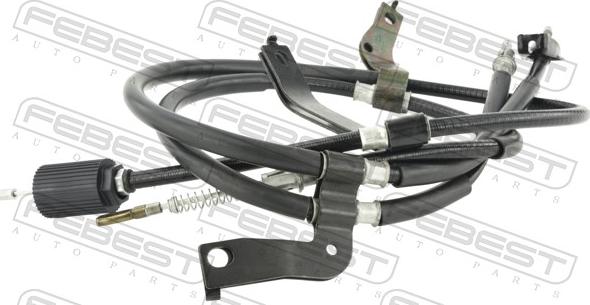 Febest 10100-CAPLH - Трос, гальмівна система autocars.com.ua