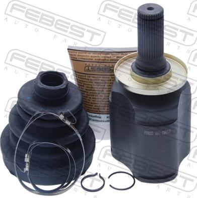 Febest 1011-EVATLH - Шарнірний комплект, ШРУС, приводний вал autocars.com.ua