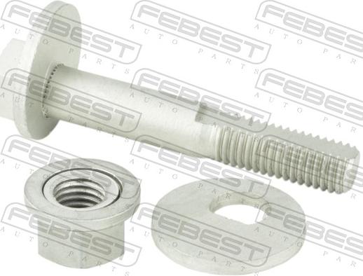Febest 1029-001-KIT - Болт регулювання розвалу коліс autocars.com.ua