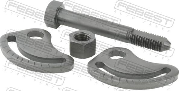Febest 1029-002-KIT - Болт регулювання розвалу коліс autocars.com.ua