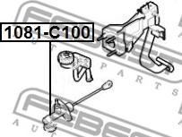 Febest 1081-C100 - Главный цилиндр, система сцепления avtokuzovplus.com.ua