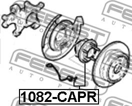 Febest 1082-CAPR - Маточина колеса autocars.com.ua