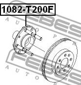 Febest 1082-T200F - Маточина колеса autocars.com.ua