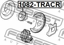 Febest 1082-TRACR - Маточина колеса autocars.com.ua