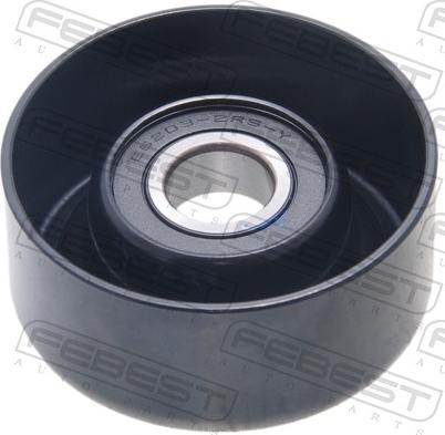 Febest 1087-CAP - Паразитний / провідний ролик, поліклиновий ремінь autocars.com.ua