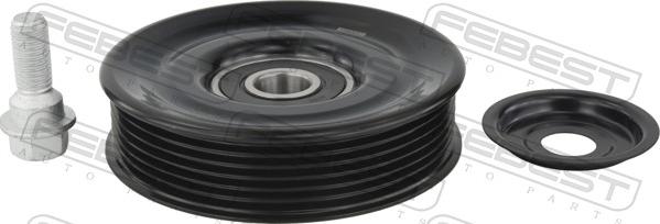 Febest 1088-B15D2 - Паразитний / провідний ролик, поліклиновий ремінь autocars.com.ua