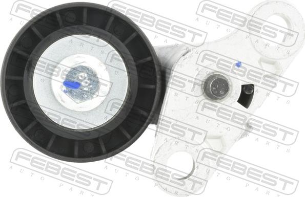 Febest 1090-LY5L - Натягувач ременя, клинові зуб. autocars.com.ua