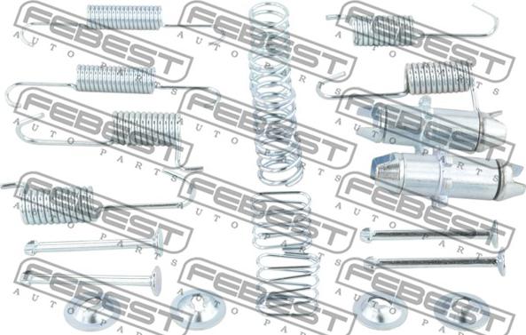 Febest 1204-TUC4WDR-KIT - Комплектующие, стояночная тормозная система avtokuzovplus.com.ua