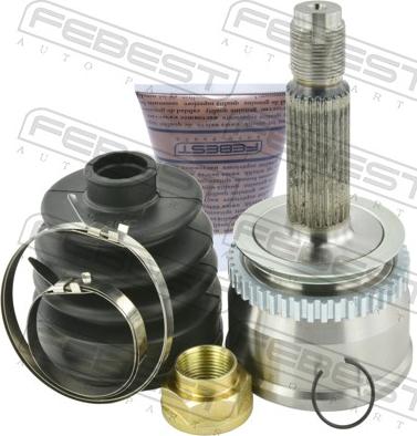 Febest 1210-012A44 - Шарнірний комплект, ШРУС, приводний вал autocars.com.ua