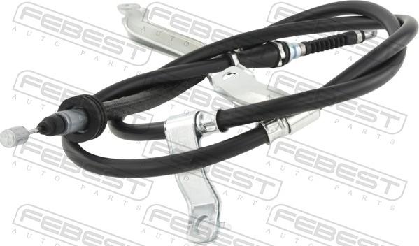 Febest 12100-F2DISCLH - Трос, гальмівна система autocars.com.ua