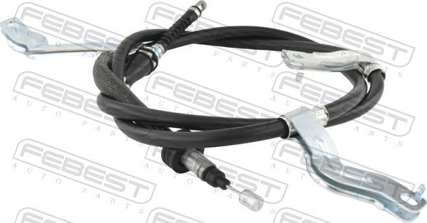 Febest 12100-F2DISCRH - Трос, гальмівна система autocars.com.ua