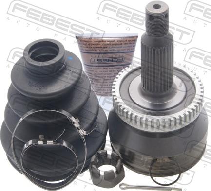Febest 1210-CMATA52 - Шарнірний комплект, ШРУС, приводний вал autocars.com.ua