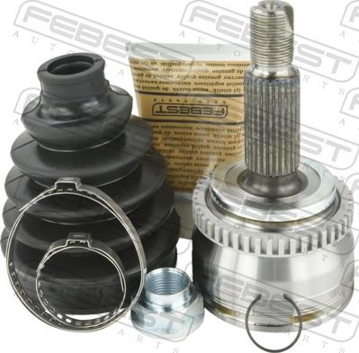 Febest 1210-CRE20A46 - Шарнірний комплект, ШРУС, приводний вал autocars.com.ua