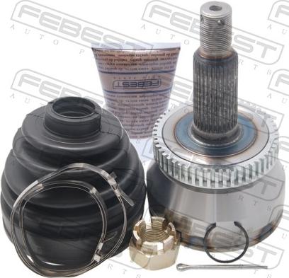 Febest 1210-SFCLA52 - Шарнірний комплект, ШРУС, приводний вал autocars.com.ua