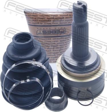 Febest 1210-SOL2WD - Шарнірний комплект, ШРУС, приводний вал autocars.com.ua