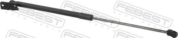 Febest 12117-011RH - Газова пружина, кришка багажник autocars.com.ua