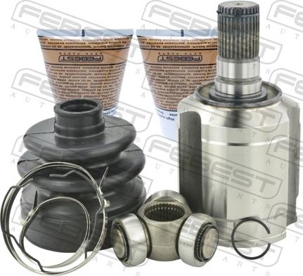 Febest 1211-CM10LH - Шарнірний комплект, ШРУС, приводний вал autocars.com.ua