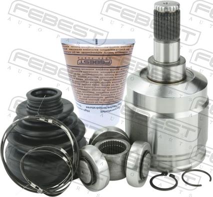Febest 1211-CMLH - Шарнірний комплект, ШРУС, приводний вал autocars.com.ua