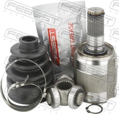 Febest 1211-CRE16LH - Шарнірний комплект, ШРУС, приводний вал autocars.com.ua